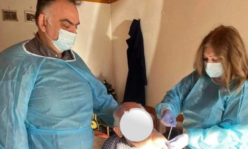 Τρίκαλα: Έκανε το εμβόλιο του κορονοϊού σε ηλικία 104 ετών!